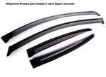 Ветровики клеящиеся Auto Plex Hyundai Accent II 2000-2012- фото